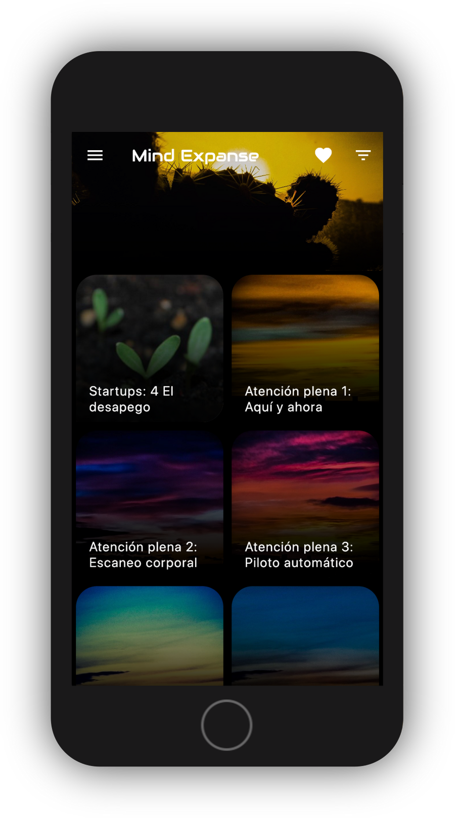 Mind Expanse App - La galería